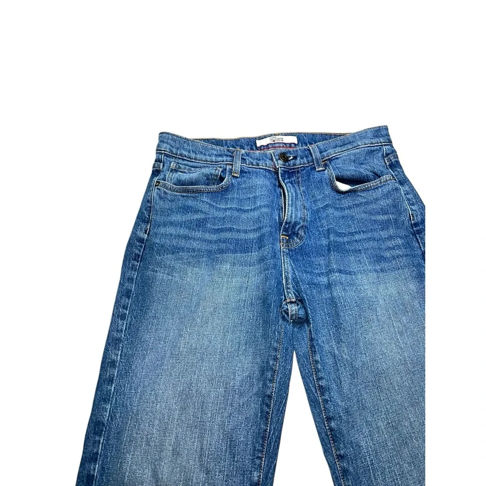 TOMMY HILFIGER MEN'S JEANS SZ 31x30 RELAXED FIT STRAIGHT LEG MEDIUM WASH ZIP FLY